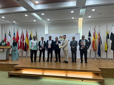 JKSB Sumbang Tabung Kemanusiaan Rakyat Palestin Kementerian Kerja Raya