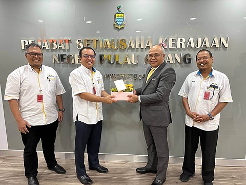 Kunjungan Hormat JKSB Ke Pejabat Setiausaha Negeri Pulau Pinang