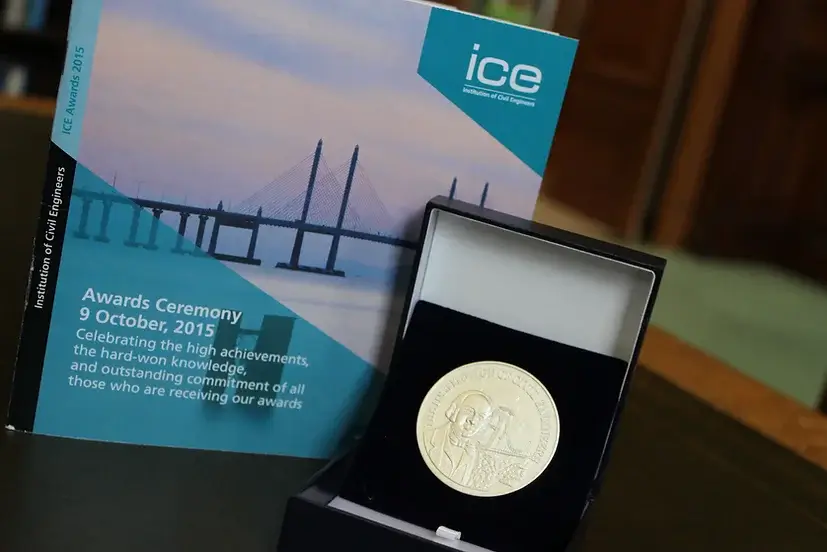 brunel medal award by institution of civil engineers (ice), united kingdom