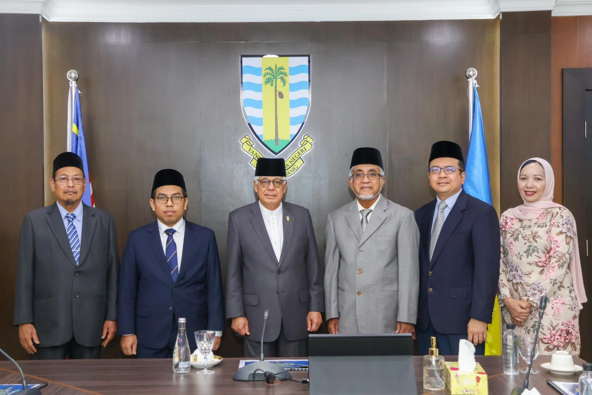 Kunjungan Hormat Oleh Pengurusan Tertinggi Jambatan Kedua Sdn Bhd (JKSB) ke Kediaman Rasmi TYT Yang di-Pertua Negeri Pulau Pinang